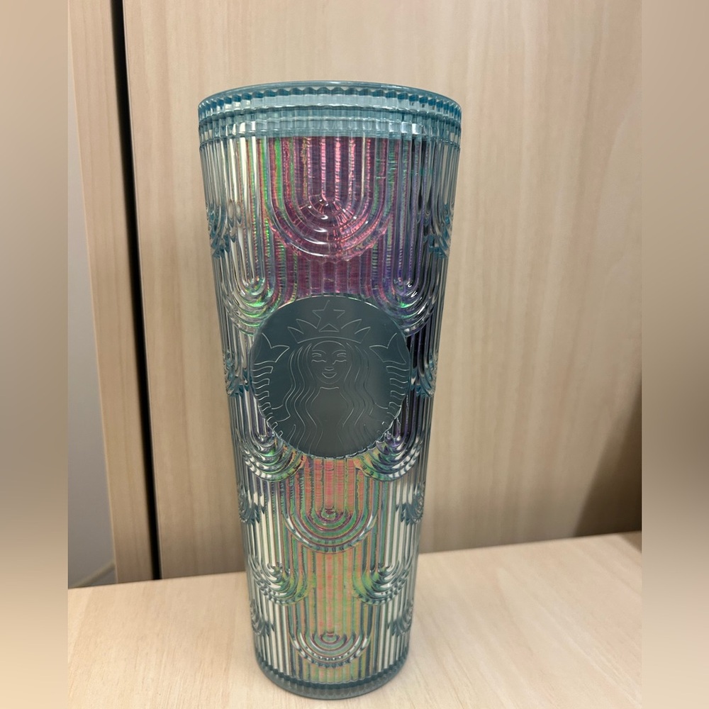Starbucks Multicolor iridescent Textured Tumbler Venti